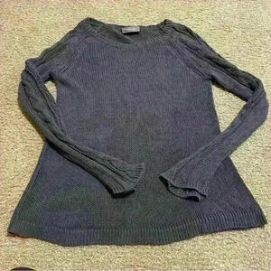 Wooden Ships knit blue sweater